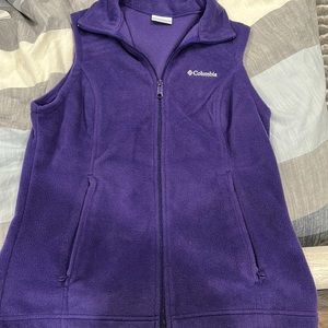 Columbia Fleece vest/ Small/
